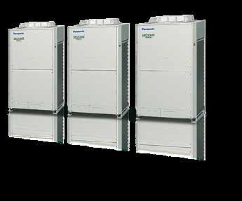 4kW) Longer max piping length (up to 500m) Increased max number of connectable indoor units (up to 52) External static pressure up to 80Pa Cooling operation is possible when outdoor