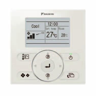 Controlled Comfort at Your Fingertips NAV EASE CONTROLLER (STANDARD) ZONE CONTROLLER (OPTIONAL upgrade) Daikin s NAV EASE controller is the standard controller for your Daikin air conditioning