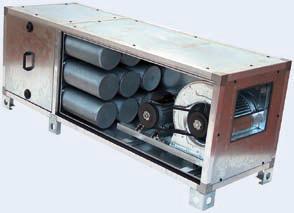 BOX-T 29 -Active carbon filtering units - include air filtering and removal of smells.