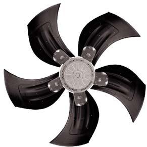 Mechanical Specifications Fan Section Fans are axial type, with blades made of aluminium sheet insert, sprayed with PP plastic statically and dynamically balanced, directly coupled to an electric
