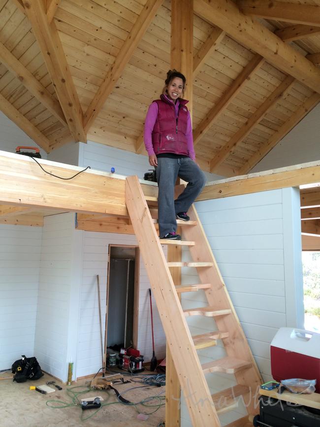 Summary: Tiny House Stairs that spiral and