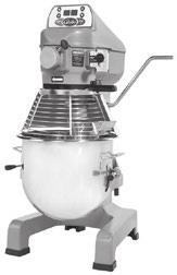 Globe Planetary Mixers Powerful heavy-duty motor and high-torque gear transmission easily mixes all types of products and improves reliability Removable stainless steel bowl guard on models SP10-SP60