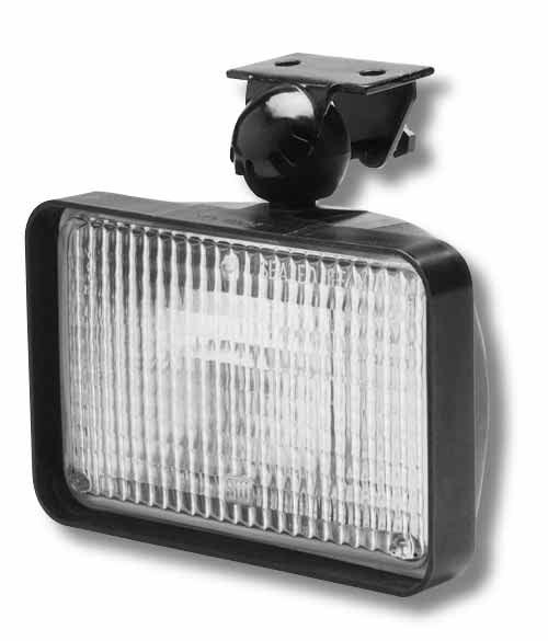It is especially well suited for installation in grilles, ONE PIECE SWIVEL MOUNT* This lamp is similar to the