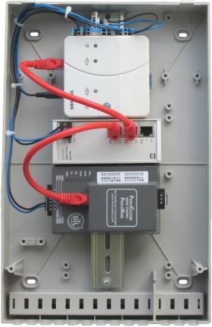 Maximum 3 AVS75 modules can be connected to one boiler (module 1 and 2 for heating zone
