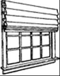 8. ROMAN SHADES Include: Tapes, Rings, Strings, Velcro, etc. Extra for: 4-way Stop & Cord Guide Roller 8.1 Flat Roman Shade $14.00/sq. ft. 8.2 With Extra Pleat at the Bottom Add $23.00/L.F. 8.3 Pleated Roman Shade Lined $22.