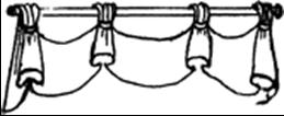 4. FLAT VALANCES Include Interfacing & Velcro Normally lined, up to 24" drop Mounting Board Extra, see page 13 4.1 Plain $24.00/L.F. 4.2 Plain Val with Banding each banding Add $9.00/L.F. 4.3 Plain Val with Ruffled Skirt $39.