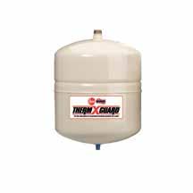 Thermal Expansion Tanks Features The Therm-X-uard is designed to provide control of maximum pressures at a level below the relief valve setting.