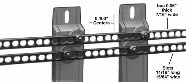 Secondary Insulators Whenever the voltage to ground on the strip heater exceeds 300V secondary insulators must be used.