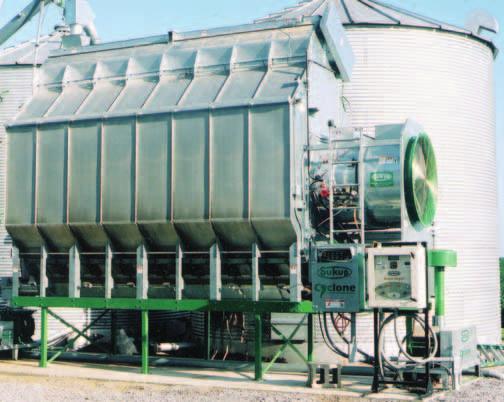 We feel like dryer will keep up with two combines in an average or even above average yield environment. It s got a lot of capacity.