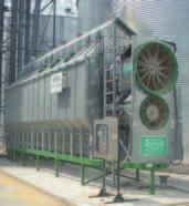 chamber and discharged grain is approximately 20-30 above ambient. 2/3-1/3 dryers are available in 16, 20, 24 or 28 units.
