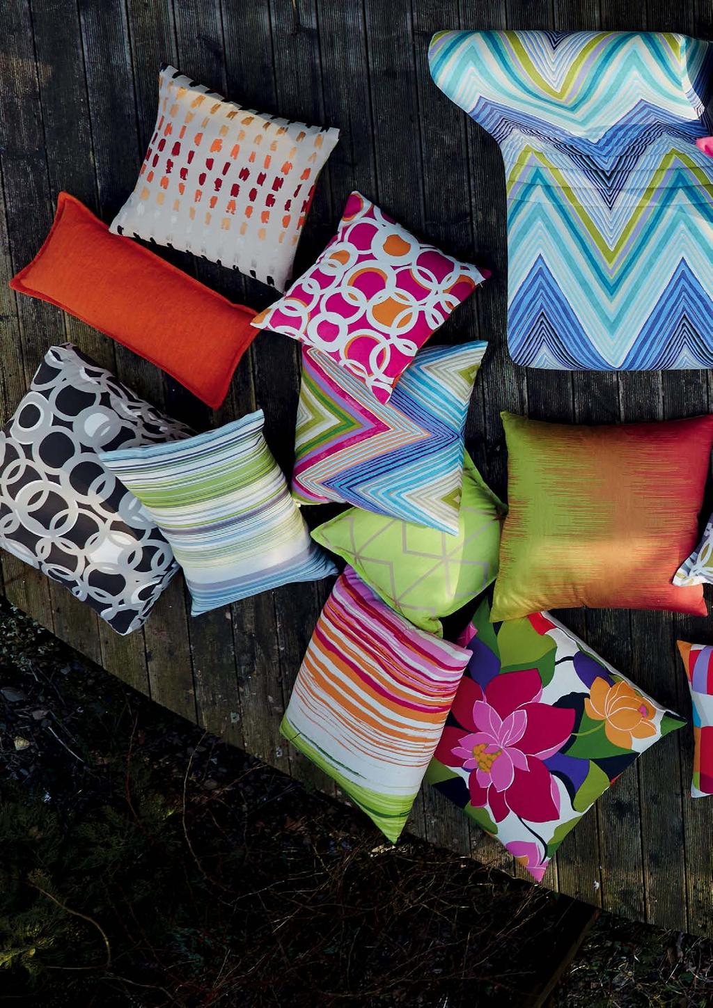 SPIRIT, SOUL & RHYTHM WEAVES A RIOT OF UPLIFTING PATTERN AND VIBRANT COLOUR FROM SCION Scion has produced two very diverse, trend inspired collections: Spirit - modern tribal designs with an organic,