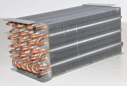 RTPF-HX Application Heat exchanger with 5-mm copper tubes