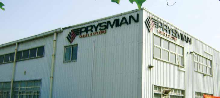 network COMPONENTS Prysmian Cable (Shanghai) Company Limited is the cable accessory business unit of Prysmian China.