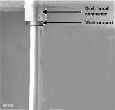 Grippers must be positioned on clamp as shown in Figure 13. Bend out 2 ears on vent clamp. c. Fasten clamp around vent pipe with 2 1 1 / 4" screws in top and bottom holes, about every 5 feet.