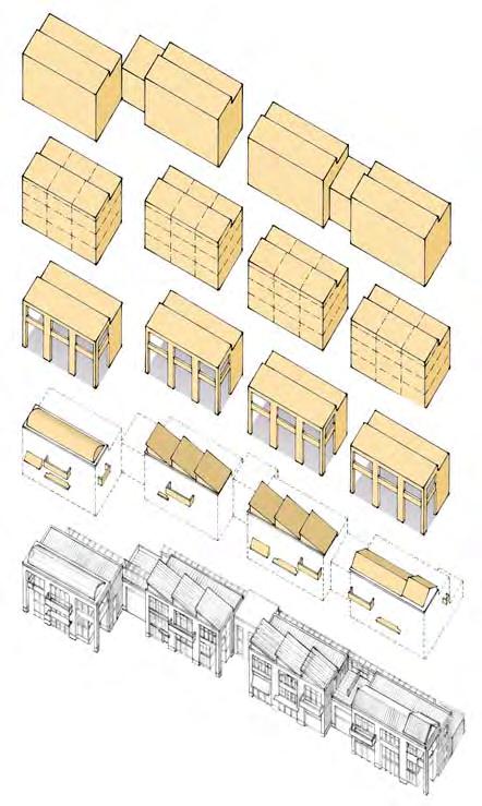 Artists Lofts - Building Regulating System A B Regulating System A Three-Story Pavilions Artists Lofts buildings will be designed using repetitive, three-story modules or pavilions with multiple