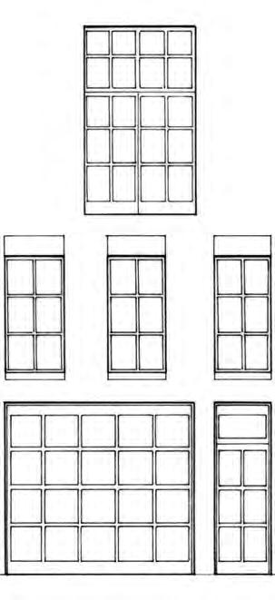 The window/door system may have overhead doors in combination