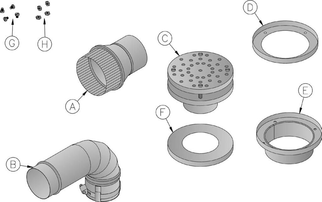 I. Combination Vertical Venting System See Figures 12, 13 and 14. NOTICE This vent system requires components not supplied with the boiler.