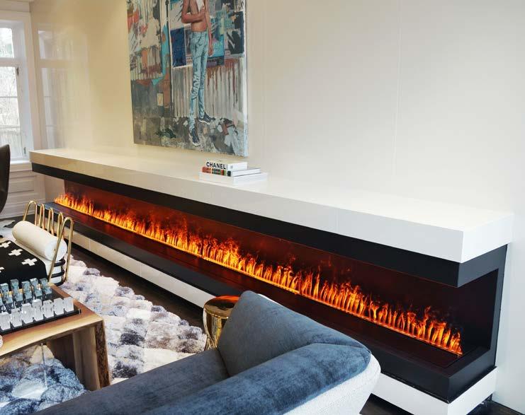 Opti-myst Pro 1000 CDFI1000P Design with fire, not limitations. Image courtesy of Nero Fire Designs Picture the perfect fireplace: any length, any location, and any number of sides.