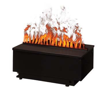 Opti-myst Pro 500 CDFI500P Features Opti-myst Flame Effect Revolutionary ultrasonic technology produces a fine mist to create the illusion of flames and smoke.