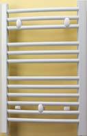 warm-up leaves conventional wet/liquid filled towel rails in the cold. Sleek. Elegant. With a gentle curve of the rail.
