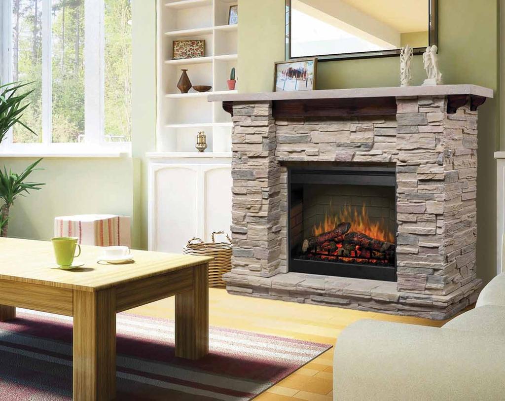 complete suites Redefine one or many of your favourite spaces with a gorgeous Electraflame electric fire suite.
