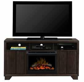 2kW heat output 3 stage remote control Electraflame technology with log effect Firebox size 25 inch Thermostat control Set up in minutes, no expensive installation or venting required Flame effect