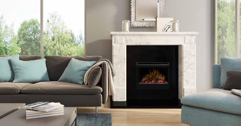 fireboxes 25 inch firebox The 25 plug-in electric firebox features our Electraflame electric flame technology.
