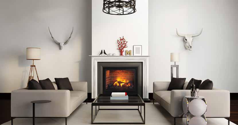 opti-myst 3D fires Chassis 600 An Optimyst chassis can be used within a surround to produce a stunning fireplace suite.
