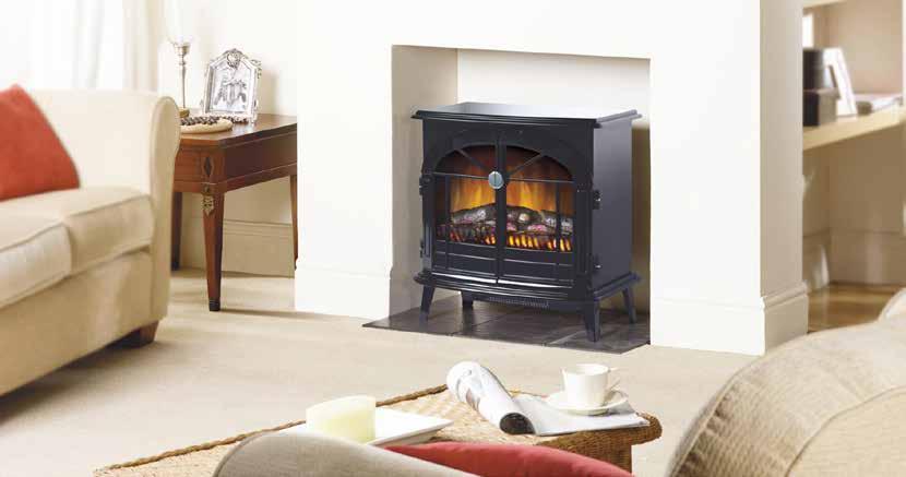 portable fires Stockbridge The Stockbridge Electric Stove sets the stage perfectly for the revolutionary Optiflame effect.