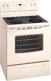 Stainless Steel 47 x 29 7 8 x 28 1 2 42514 White 30 Electric Range One 9 front left element One 12 front right element Two 6