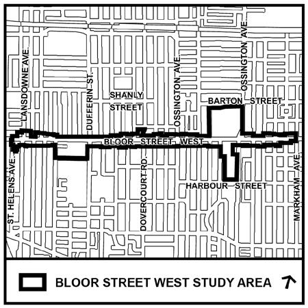 STAFF REPORT ACTION REQUIRED Bloor Street West Planning Study Guiding Principles Date: October 27, 2017 To: From: Toronto and East York Community Council Acting Director, Community Planning, Toronto