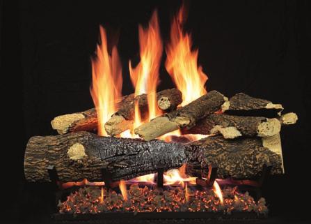 Non-certified 36-inch and 42-inch triple burners go up to 140,000 Btu. All of our logs and burners are made in the USA.