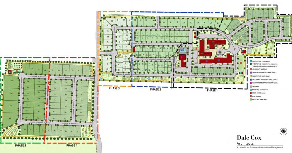 Note: A full size site plan is included in the