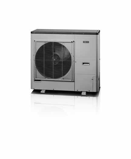 Inverter controlled compressor Cooling function Outdoor unit with compact dimensions Built-in condensate water tray These NIBE products have been developed with special