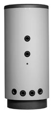 NIBE VPAS is a storage tank with an internal water heater and solar coil. NIBE VPAS is primarily designed for connection to heat pumps in combination with solar panels.