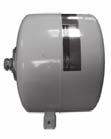 Select a suitable position for the expansion vessel. Mount it to the wall using the bracket attached to the vessel.