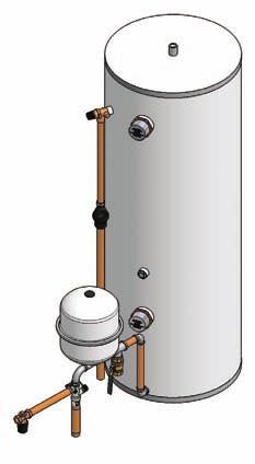 Remtank SS Direct unvented cylinders Direct unvented cylinders for potable water installations Fluid Flow Sequence Mains Water Isolation Valve (Not Supplied) 3 bar Pressure Reducing Valve Safety