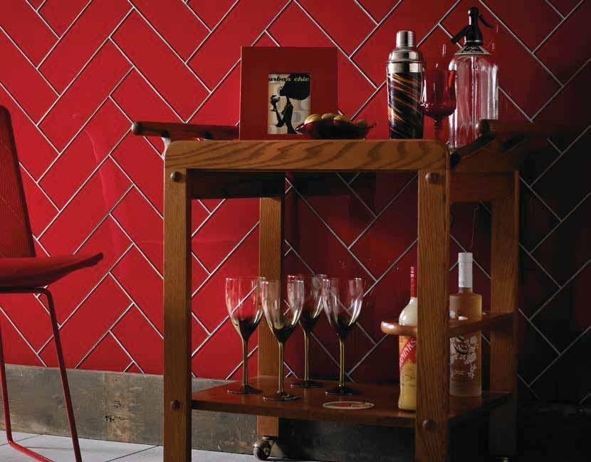 Impact Glass Lemon Upstand Tiles Impact glass tiles give a room a bright and cheerful look that is impossible to get with standard ceramic, porcelain or natural