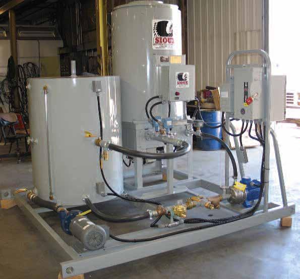 HWP Series: Self-Contained Water Heating Systems The HWP Series is ideal for remote locations or construction sites, such as dams or bridges.