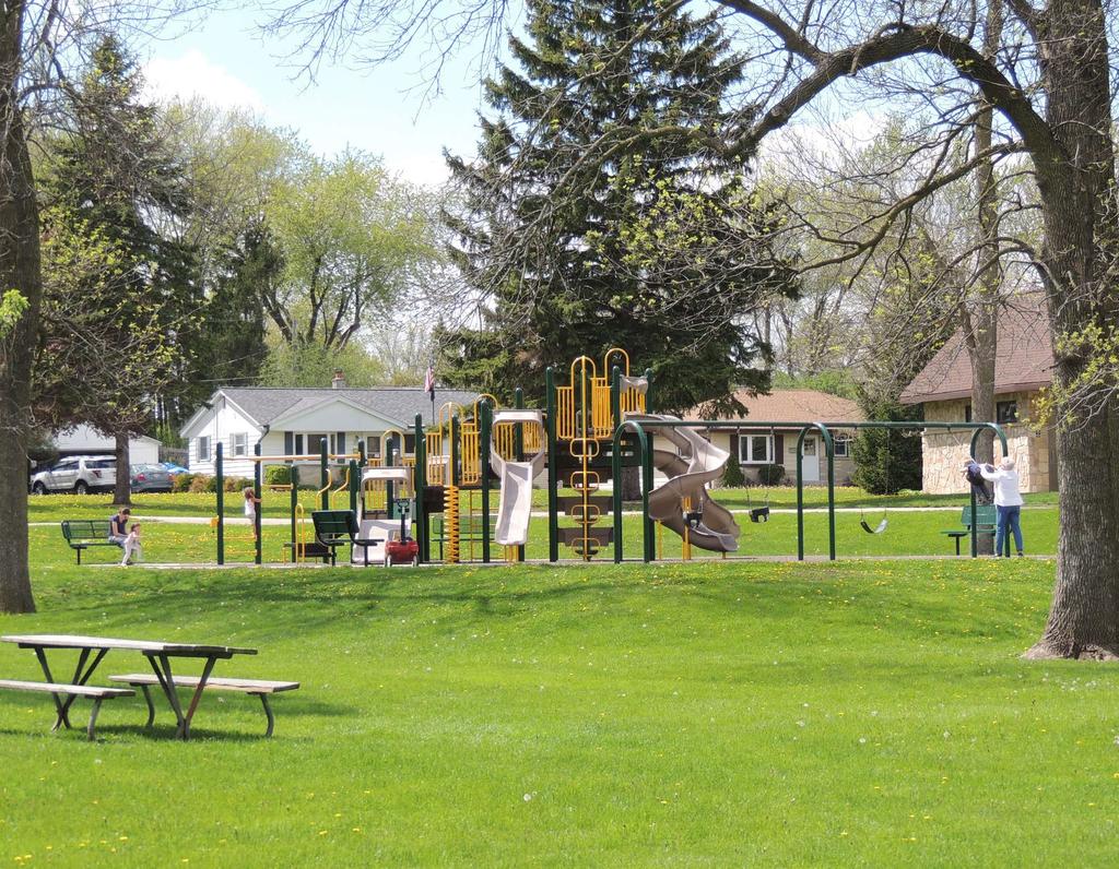 Needs Summary The Village of Menomonee Falls has abundant developed open space, urban green space and large neighborhood parks; however, the deficiencies shown in Table 4 and 5 indicate a need for