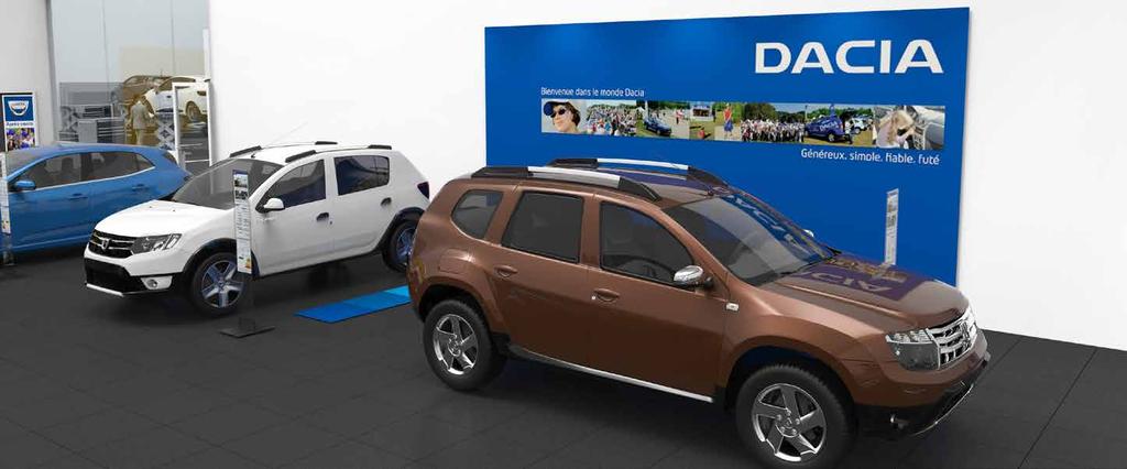 The Corner - Murals Sales 1 1 Dacia Brand wall 3 formats are