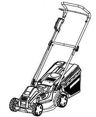 CORDLESS LAWN MOWER Power Details: Battery Capacity: 36 V DC 2.0Ah (Lithium) Charge Time: 1.