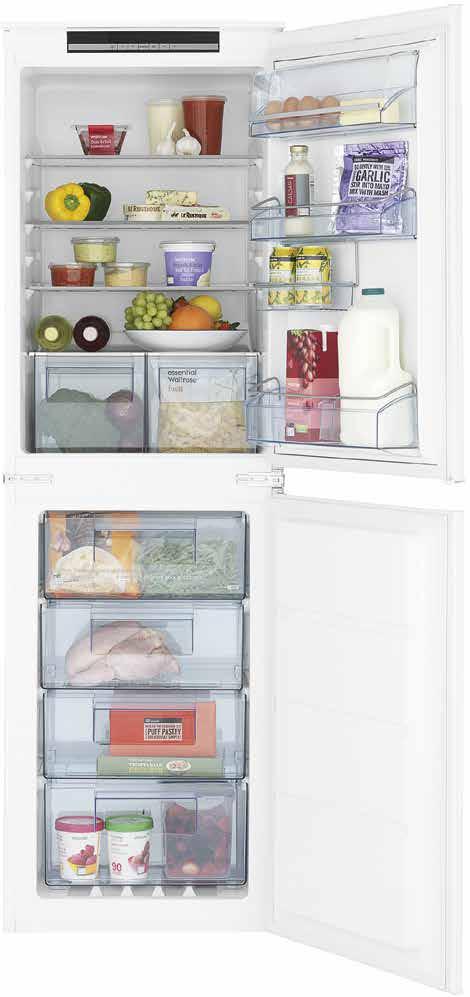 tall fridge-freezer JLBIFF1808 Stock number 857 60208 799 This spacious fridge-freezer offers generous, equal amounts of fresh and frozen food storage, so you can squeeze in more and shop less.