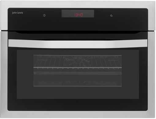 by weight Heating category E Oven capacity 46L Microwave output power 1000W Connection information Required fuse 16 amps Total electricity loading 2000W Accessories included 1x glass baking tray 1x