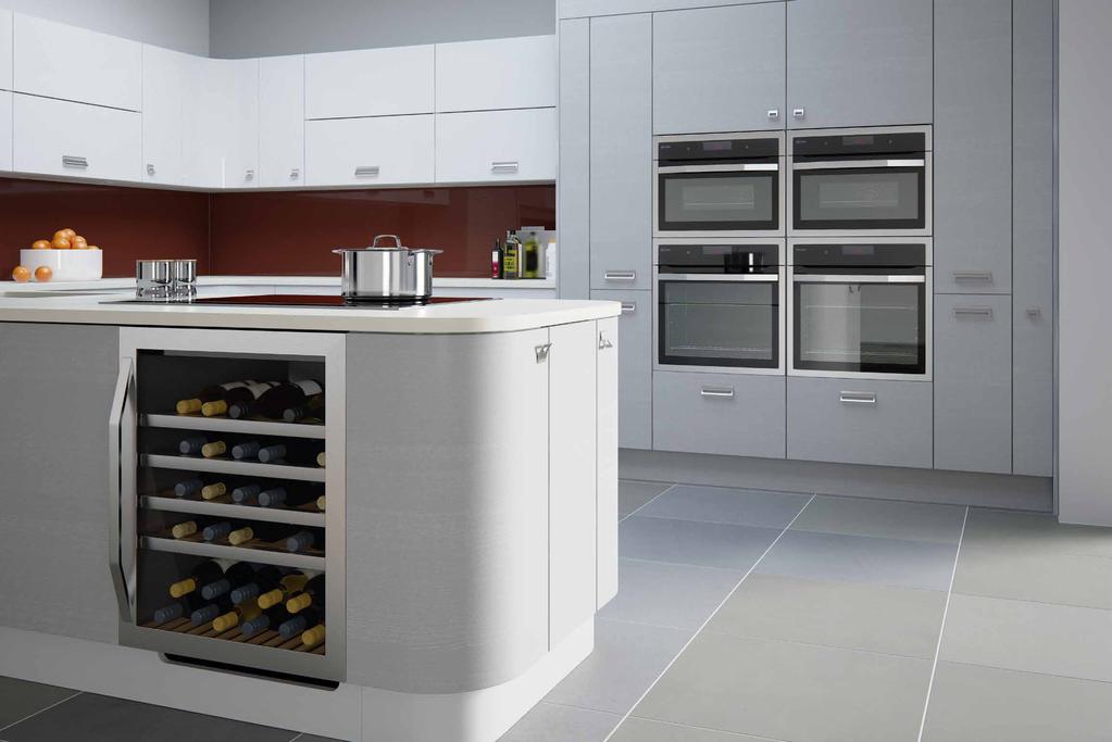 12 All our appliances are perfectly complemented by the fitted kitchen