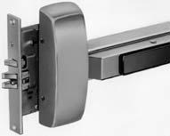 Line locks are available with 24VDC solenoids only Electrified ET Trims Electrified Mortise Locks Electrified Knob Locks 73 - Fail Safe without cylinder override 74 - Fail Secure without cylinder