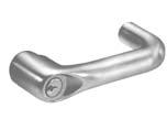 Lever Trim Designs Lever designs C, J, L and P have lever returns within 1/2" (13mm) or less of door face and meet ADA Compliance for national codes Cylindrical Levers Mortise Levers and 80 Series ET