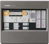 Operation Overview of FC722 fire control panels Each control panel has an integrated operating unit.