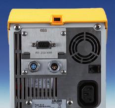 rate switch placed at the front of the control head for internal or external circulation Pump connections as standard with cooling thermostats