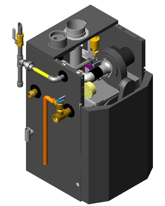 Lx Series Installation and Operation Instructions Trinity Lx Strain on the gas valve and fittings may result in vibration, premature component failure and leakage and may result in a fire, explosion,